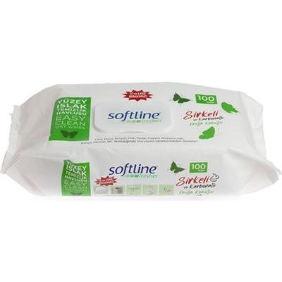 Softline Fresh Yüzey Temizlik Havlusu 100 Adet