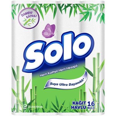 Solo Bambu Katkılı Kağıt Havlu 16’lı