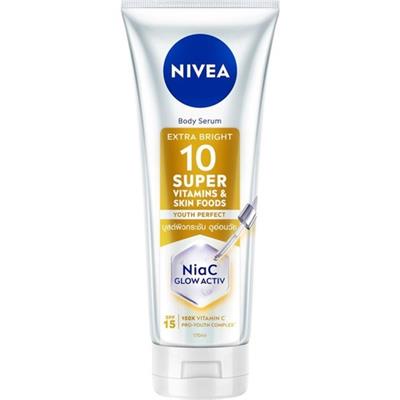 SUPER10 Serum Etkili Vücut Losyonu SPF15 170 Ml,5 Günde Aydınlatıcı,c Vitamini,niasinamid