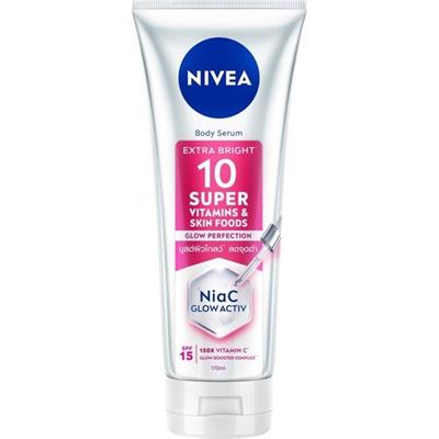 SUPER10 Serum Etkili Vücut Losyonu SPF15 170 Ml,5 Günde Sıkılaşma,aydınlatıcı,c Vitamini,niasinamid