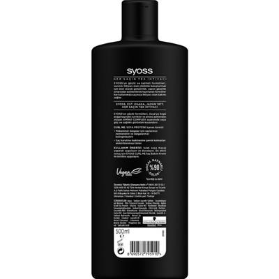 Syoss Curl Me Şampuan 500 ml Normal Saçlar için Elektriklenmeyi Önleyici Besleyici Formül