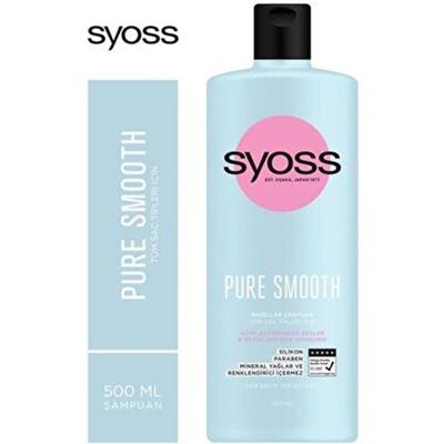 Syoss Pure Smooth Micellar Şampuan Tüm Saç Tipleri İçin Besleyici Etki 500 ml