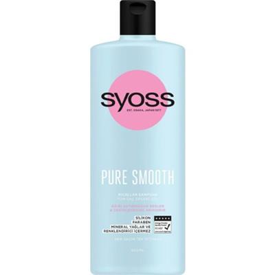 Syoss Pure Smooth Micellar Şampuan Tüm Saç Tipleri İçin Besleyici Etki 500 ml