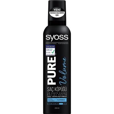 Syoss Pure Volume Saç Köpüğü 250 ml