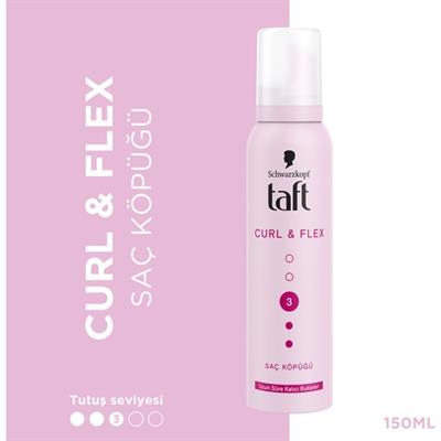 Taft Curl and Flex Köpük 150 ml