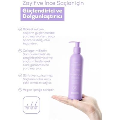 Tresan The Earth Plant Based Collagen +Biotin Şampuan 250 ml