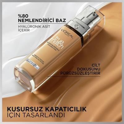 True Match Bakım Yapan Fondöten - 1N Nötr Alt Ton Kapatıcı