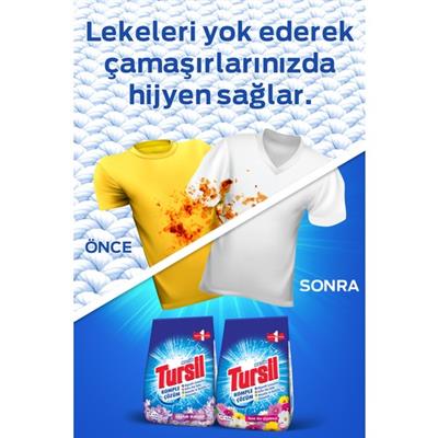 Tursil Toz Çamaşır Deterjanı 5kg (33 Yıkama) Taze Kır Çiçekleri