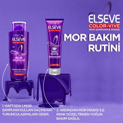 Turunculaşma Karşıtı Mor Şampuan 200 ml