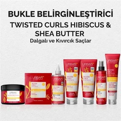URBAN Care Hibiscus&Shea Butter Kıvırcık ve Dalgalı Saçlara Özel Saç Bakım Şampuanı-Sülfatsız-250ML