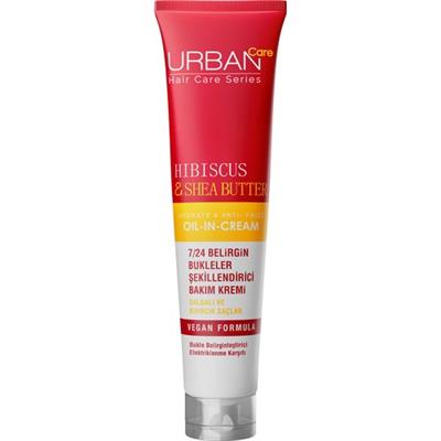URBAN Care Hibiscus&Shea Butter Kıvırcık ve Dalgalı Saçlara Özel Şekillendirici Bakım Kremi-175 ML