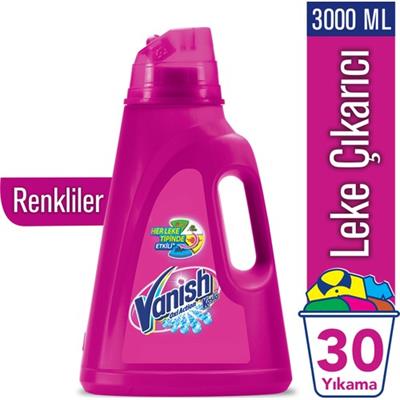 Vanish Kosla Oxi Action Sıvı Leke Çıkarıcı 3000 ml Renkliler İçin