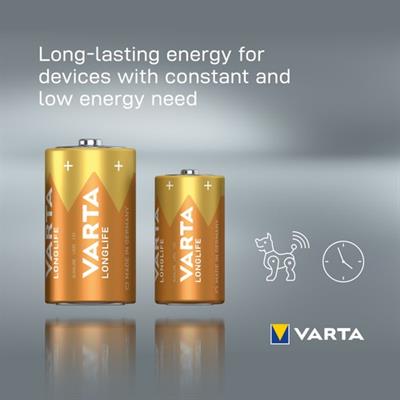 VARTA Longlife Alkalin C Boy 2li paket
