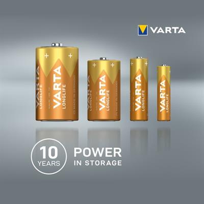 VARTA Longlife Alkalin D Boy 2li paket