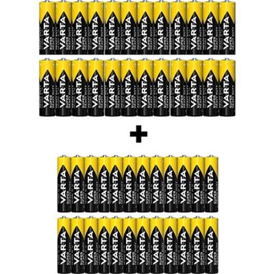 Varta Super Heavy Duty 48li Özel Pil Paketi ( 24lü Aa Kalem Pil 24 lü Aaa Ince Kalem Pil )
