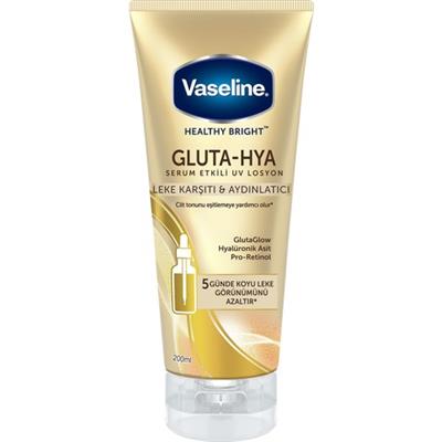 Vaseline Gluta Hya Serum Etkili Uv Losyon Leke Karşıtı ve Aydınlatıcı 200 ml