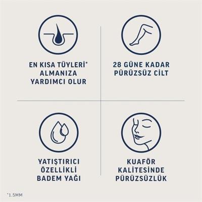 Veet Professional Ağda Bantları 40 Adet Hassas Ciltler İçin Temizleme Mendilli
