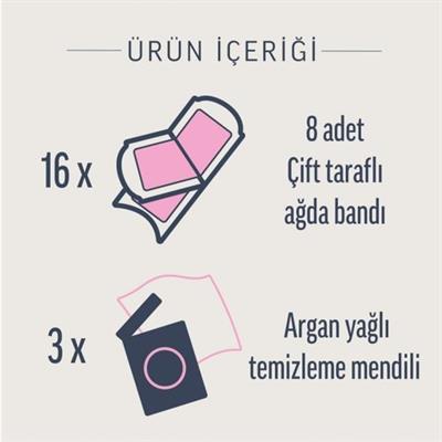Veet Professional Sir Ağda Bandı Bikini ve Koltukaltı Bölgesi Normal Ciltler 16’lı