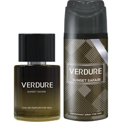 Verdure Sunset Safari Erkek Parfüm + Deodorant 2li Set