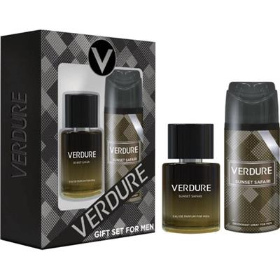 Verdure Sunset Safari Erkek Parfüm + Deodorant 2li Set
