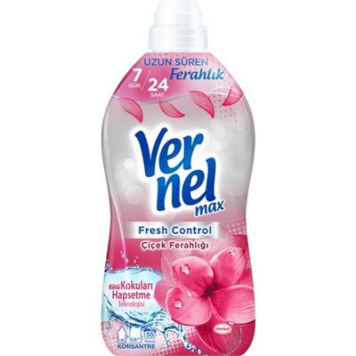 Vernel Max Konsantre Çamaşır Yumuşatıcısı 1320ml (55 Yıkama) Çiçek Ferahlığı