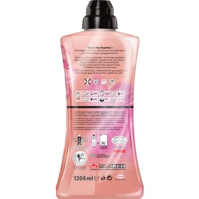 Vernel Max Konsantre Çamaşır Yumuşatıcısı 1200ml (50 Yıkama) Supreme Romance
