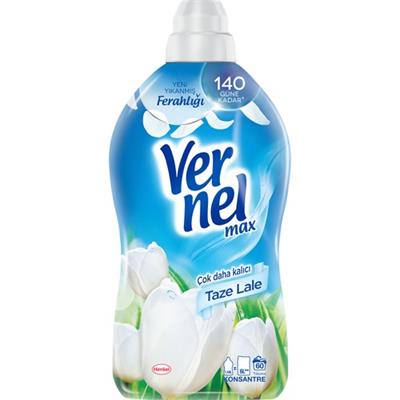 Vernel Max Konsantre Çamaşır Yumuşatıcısı Taze Lale 1440ml (60 Yıkama)