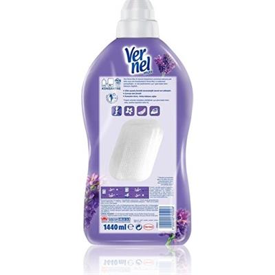 Vernel Max Konsantre Sıvı Çamaşır Yumuşatıcısı Taze Lavanta 1440 ml (60 Yıkama)
