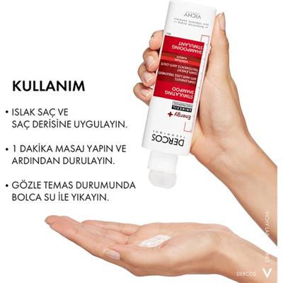 Vichy Dercos Energy+ Dökülme Karşıtı Şampuan - Tüm Saç Tipleri İçin 200 ml