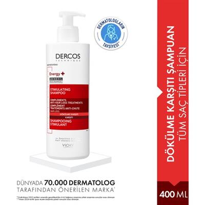 Vichy Dercos Energy+ Dökülme Karşıtı Şampuan 400 ml K5122