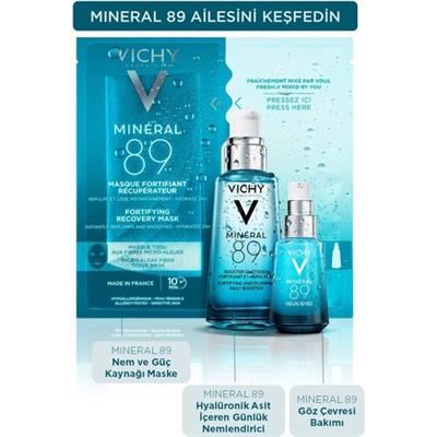 Vichy Mineral 89 Göz Çevresi Bakım Kremi 15 ml Nemlendirici İnce Çizgi ve Koyu Halka Önleyici