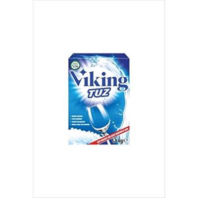 Viking Bulaşık Makinesi Tuzu 1.5 kg Kristal Saf Tuz ile Lekesiz Bulaşıklar İçin