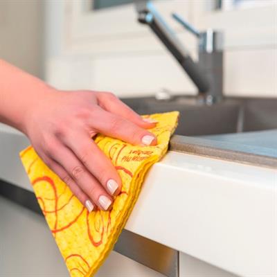 Vileda 4lü Mikrofiber Temizlik Bezi Paketi - Yüksek Emicilik, Kir ve Kırıntıları Kolayca Toplar, Dayanıklı ve Pratik