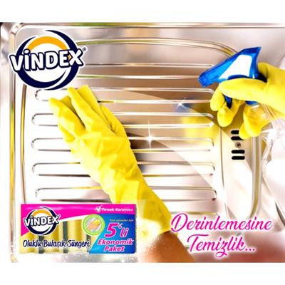 Vindex 5li Eko Sünger Oluklu