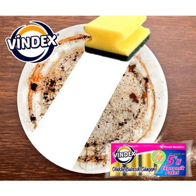 Vindex 5li Eko Sünger Oluklu