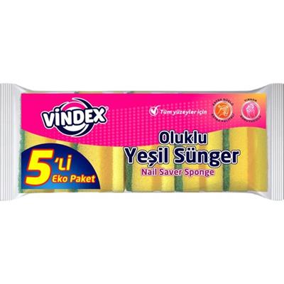 Vindex 5li Eko Sünger Oluklu