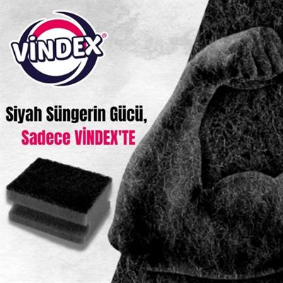 Vindex Glitters Ekstra Bulaşık Süngeri 4lü