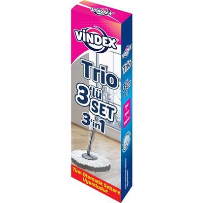 Vindex Mop 3lü Set Sap-Mop-Kapak
