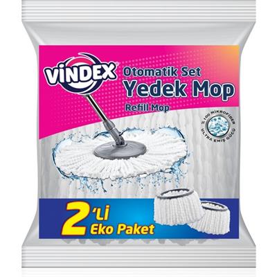 Vindex Otomatik Yer Temizleme Sistemi Yedek Mop