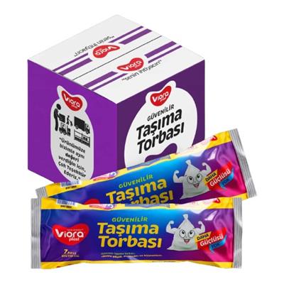 Vioraplast Güvenilir Taşıma Torbası Gıda Için Uygun 80 x 110 cm 105li