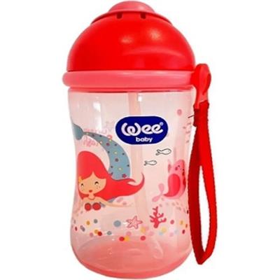 Wee Baby 380 ml Pipetli Alıştırma Bardağı - 6 Aydan İtibaren, Sızdırmaz Plastik Tasarım, Kolay Temizlik