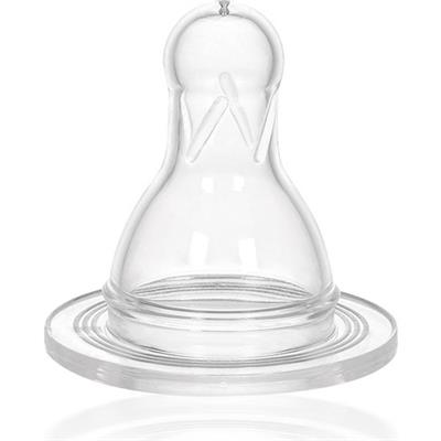 Wee Baby Biberon Emziği Silikon Malzeme ile Az Akış 0-6 Ay Bebekler için