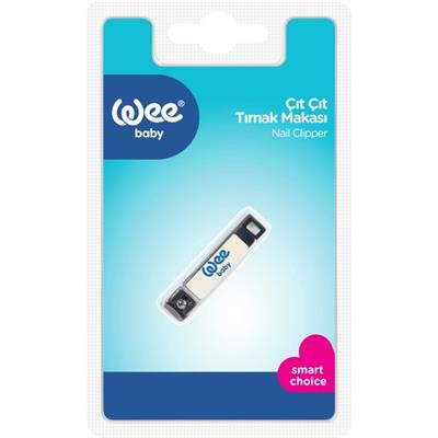 Wee Baby Çıt Çıt Tırnak Makası Paslanmaz Çelikten Üretilmiş Bebekler İçin 1 Adet