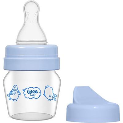Wee Baby Mini Cam Alıştırma Bardağı 30 ml Sızdırmaz Kapak Ergonomik Tasarım 0-6 Ay Bebekler İçin