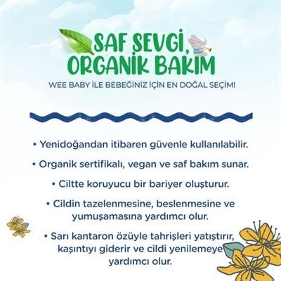 Wee Baby Organik Sertifikalı Pişik Kremi 75 ml