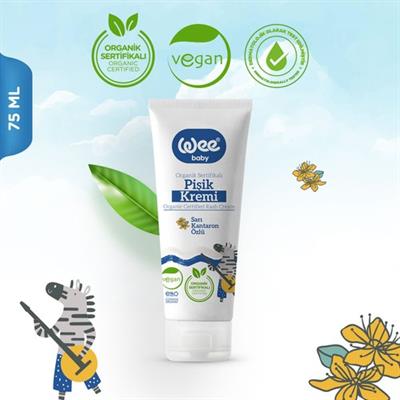 Wee Baby Organik Sertifikalı Pişik Kremi 75 ml