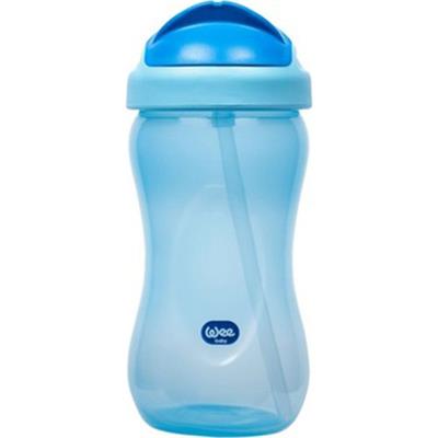 Wee Baby Renkli Pipetli Alıştırma Bardağı 350 ml - 6 Aydan İtibaren, BPA İçermeyen, Sızdırmaz ve Kolay Temizlenebilir Tasarım