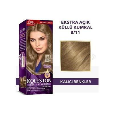 Wella Koleston Intense 8/11 Ekstra Açık Küllü Kumral