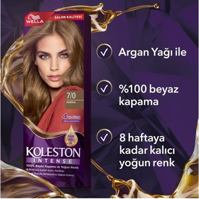 Wella Koleston Intense Amonyaklı Saç Boyası - Kül Bej Kumral, Yoğun Renk Etkisi