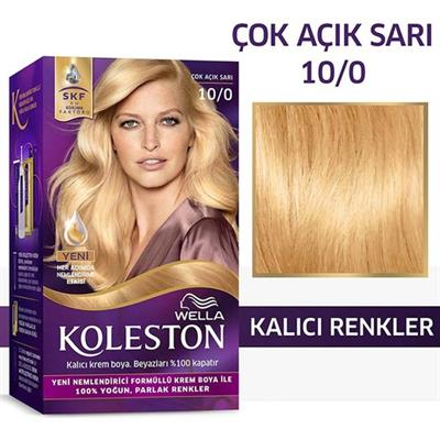 Wella Koleston Kit Saç Boyası 10/0 Çok Açık Sarı